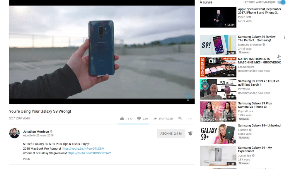 L'algorithme de YouTube ne nous incite pas vraiment à explorer de nouveaux contenus